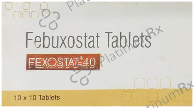 Fexostat 40mg Tablet 10s