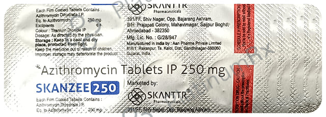 Skanzee 250 Tablet
