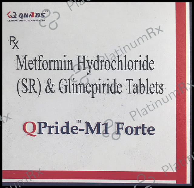 QPride M1/1000mg Forte Tablet SR 10s