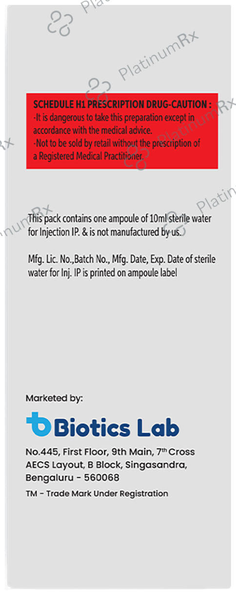 Cefotum Plus 3 2000/1000mg gm Injection 1s