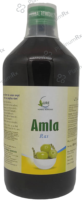 Cure Herbal Remedies Amla Ras 500 ml