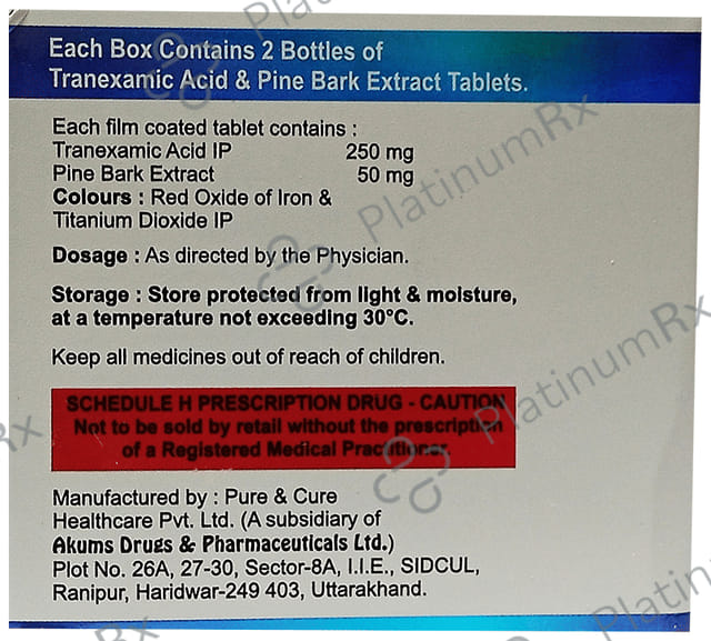 Tranesma Plus 50/250mg Tablet 30s
