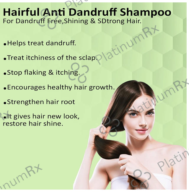 HairFul Anti Dandruff Shampoo (120ml Each) 1 Bottle