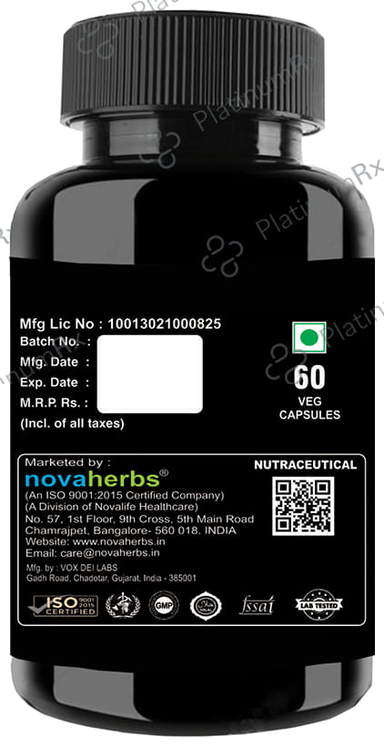 Novaherbs ALA Alpha Lipoic Acid 300mg Veg Capsule