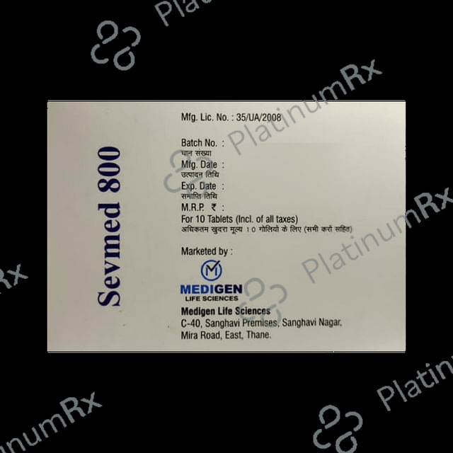 Sevmed 800 Tablet