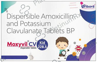 Moxyvil CV Kid 228.5mg Tablet 10s