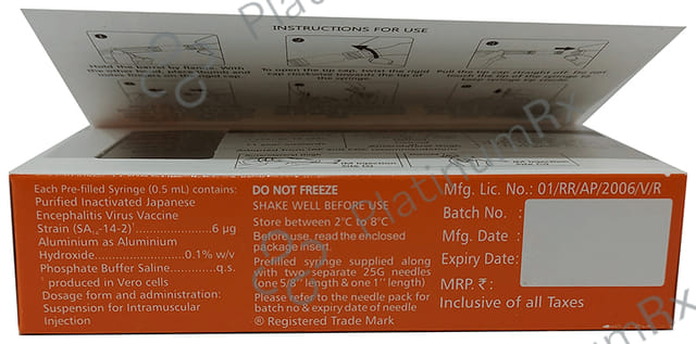 Jeev 6mcg Vaccine 0.5ml
