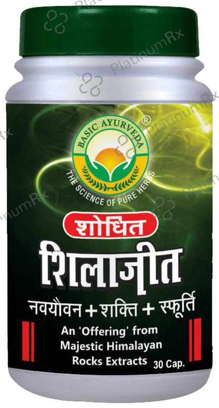 Basic Ayurveda Shodhita Shilajit Capsule