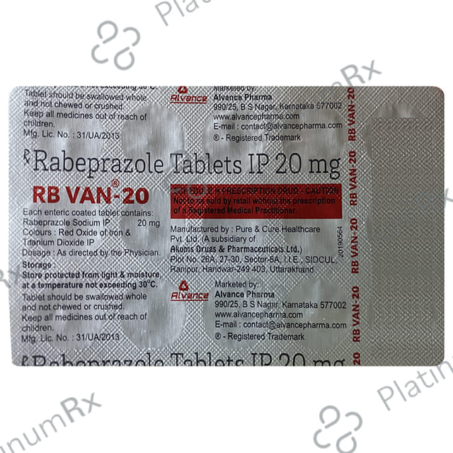 RB Van 20 Tablet