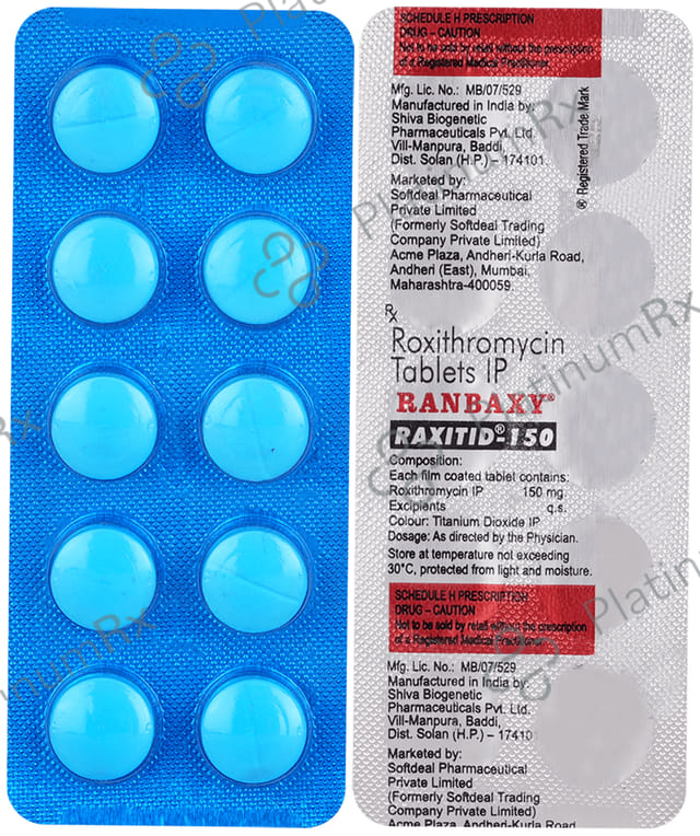 Raxitid 150mg Tablet 10s