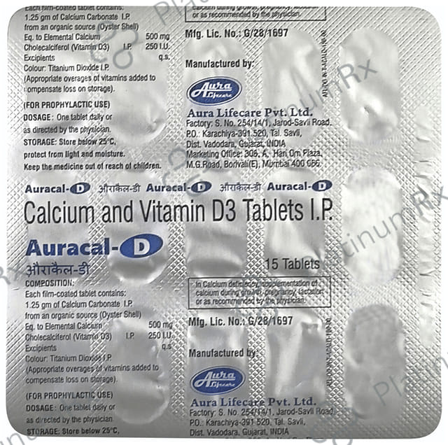 Auracal-D Tablet