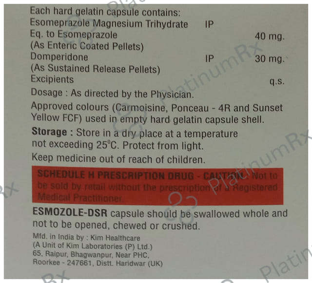 Esmozole DSR Capsule