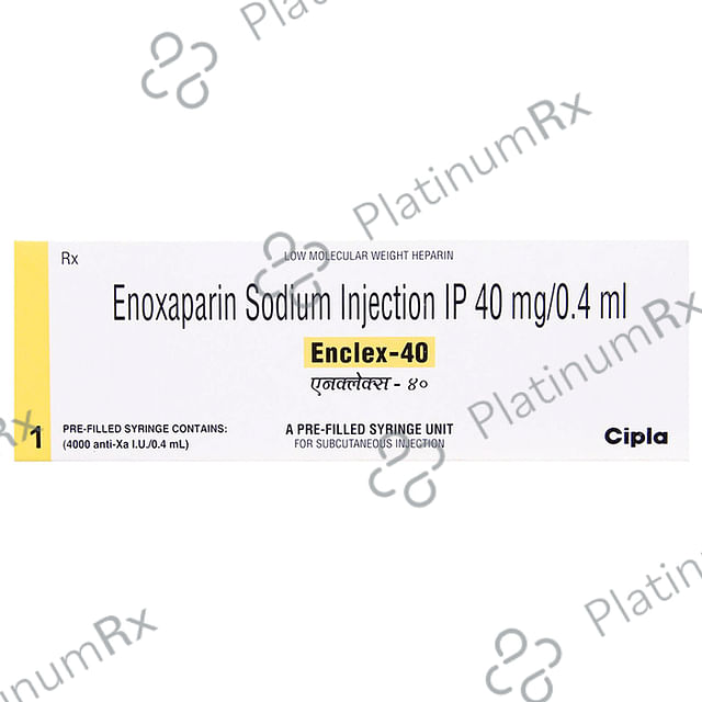 Enclex 40mg Injection 1s