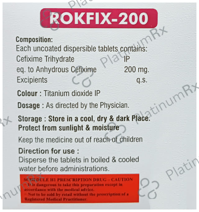 Rokfix 200 Tablet DT