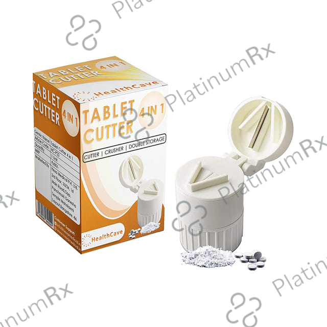Healthcave Tablet Cutter 4 in 1 (Double Storage)