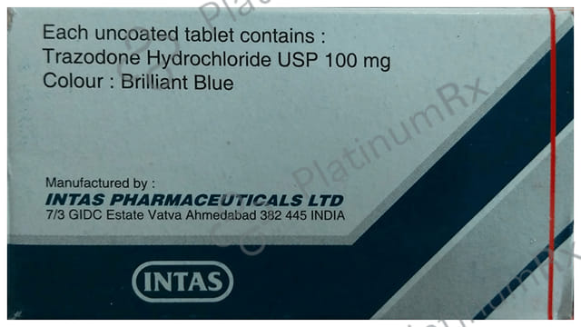 Trazonil 100mg Tablet 10s