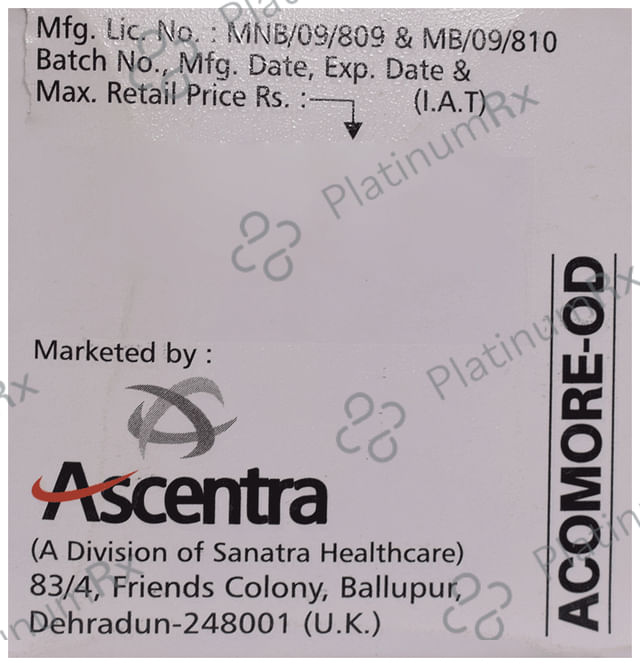 Acomore OD 300mg Tablet 10s