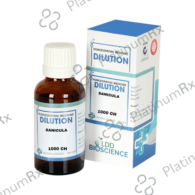 LDD Bioscience Sanicula Dilution 1000 CH 30 ml