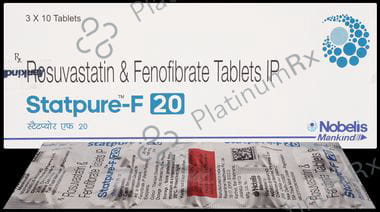 Statpure F 20 145/20mg Tablet 10s