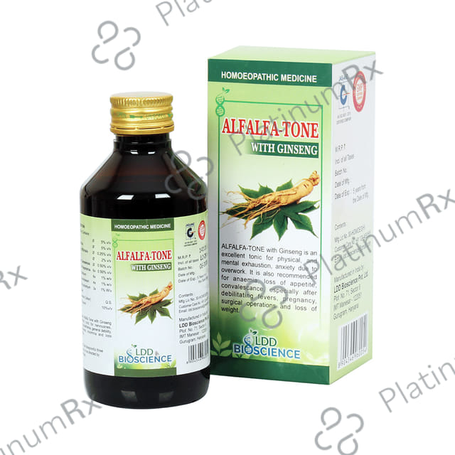 LDD Bioscience Alfalfa-Tone with Ginseng