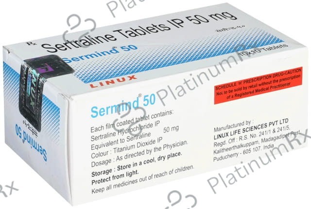 Sermind 50mg Tablet 10s