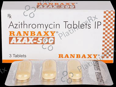 Azax 500mg Tablet 3s