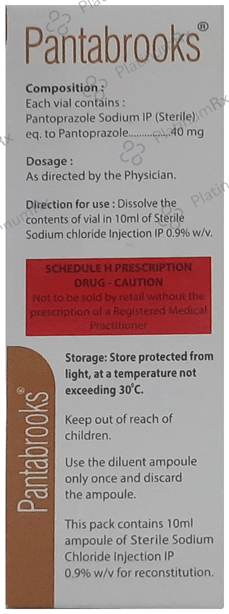 Pantabrooks 40mg Injection