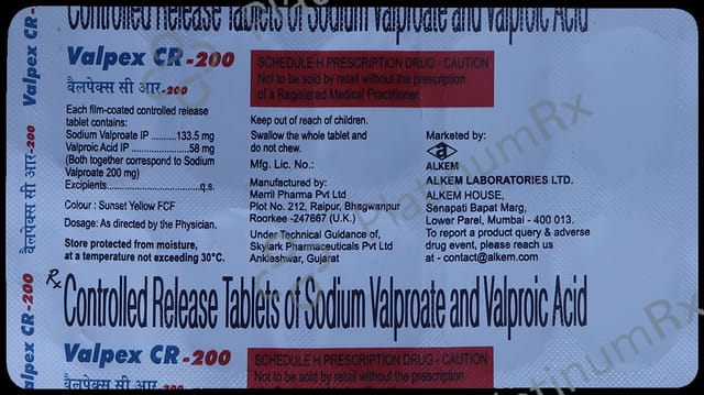 Valpex CR 200 Tablet