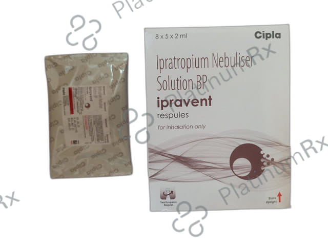 Ipravent 500mcg Respules 5X2ml