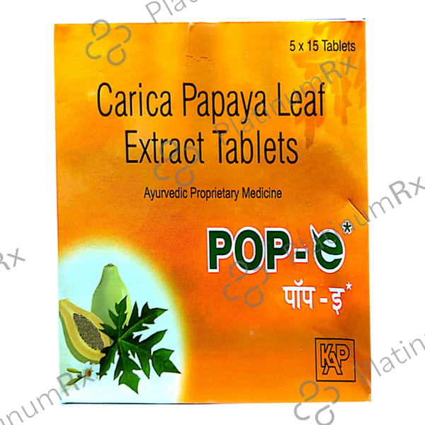 Pop E 1100mg Tablet 15s