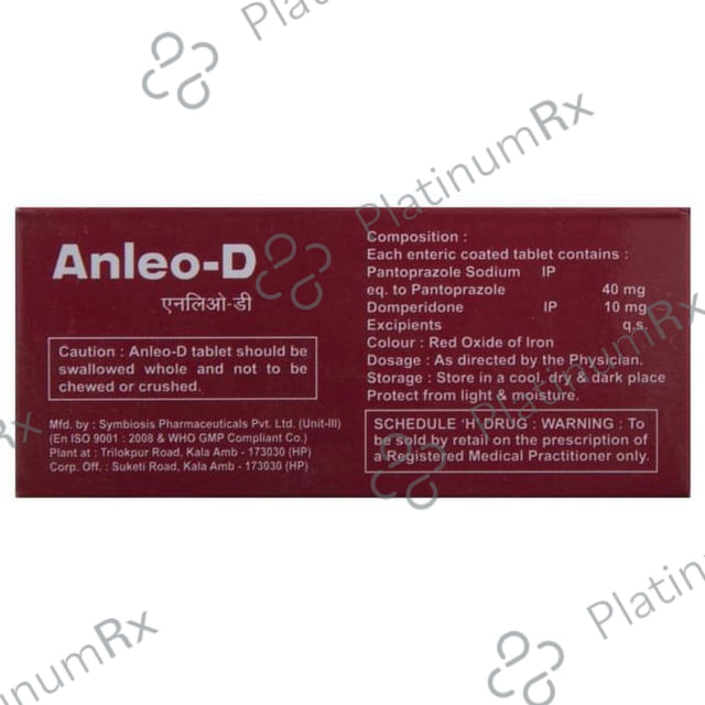 Anleo D 10/40mg Tablet 10s