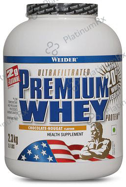 Weider Ultrafiltrated Premium Protein Powder Chocolate-Nougat 2.3kg