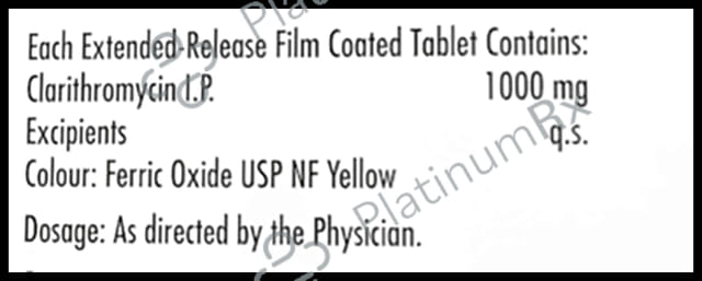 Claribid OD 1gm Tablet 7s