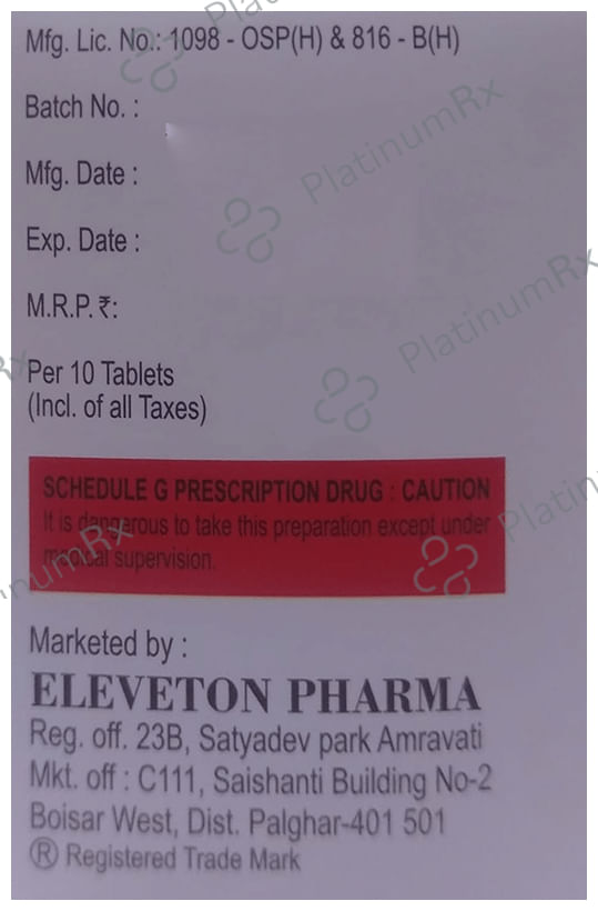 Eveglim M 851 Tablet PR