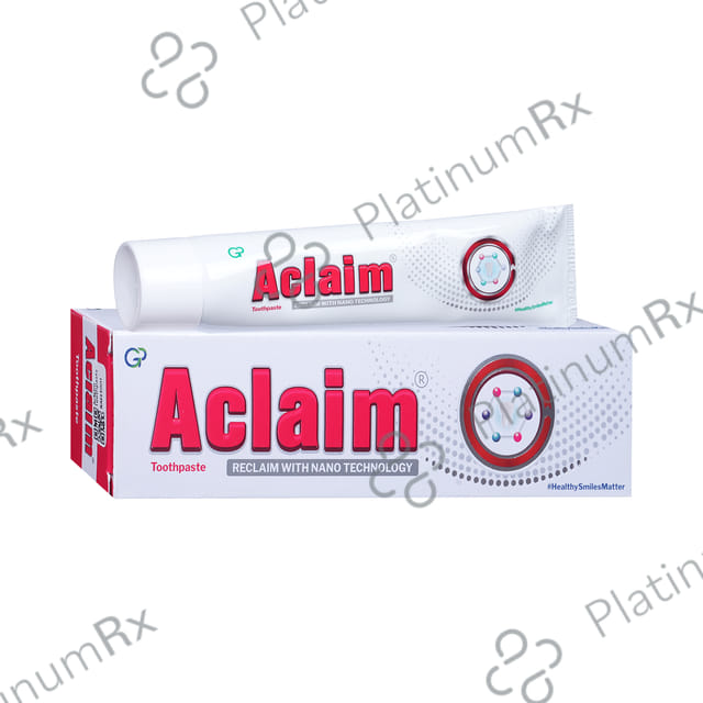 Aclaim Toothpaste 70gm