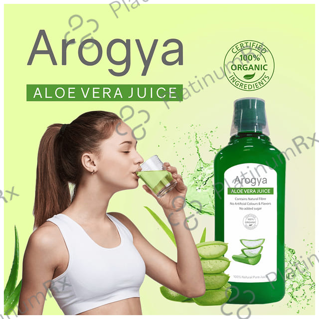 Arogya Aloe Vera Juice (1ltr Each) 1 Bottle