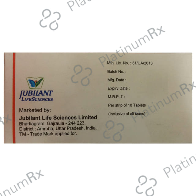 Jubira F 5/160mg Tablet 10s