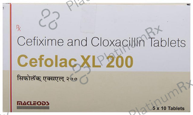 Cefolac XL 200/500mg Tablet 10s