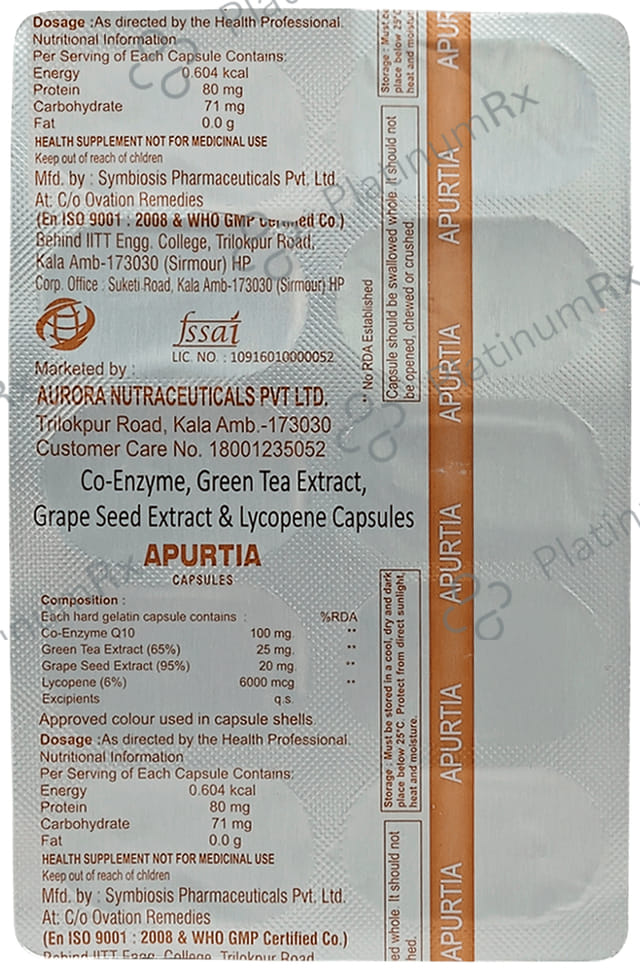 Apurtia Capsule 10s