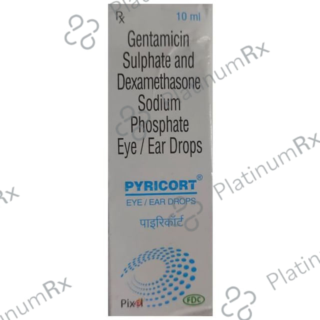 Pyricort 0.1/0.3% Eye/Ear Drop 10ml