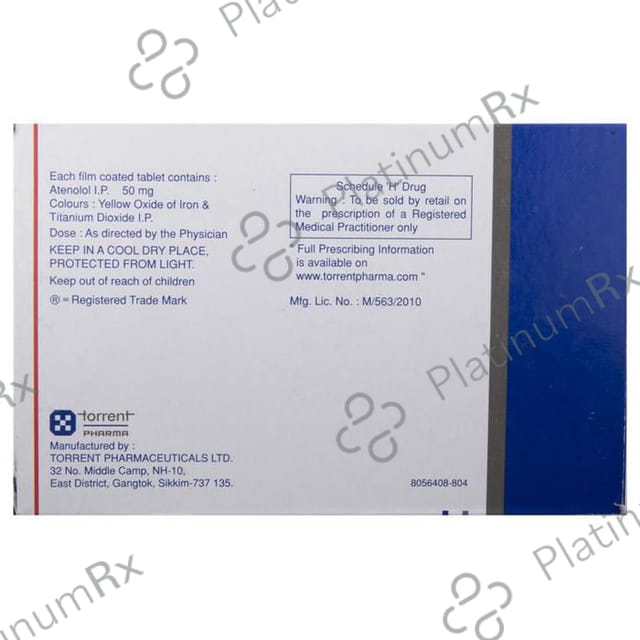 Betacard 50mg Tablet 14s