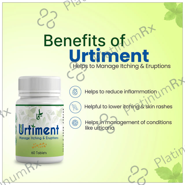 BVG Life Sciences Urtiment Manage Icthing & Eruptions Tablet 60 tablets