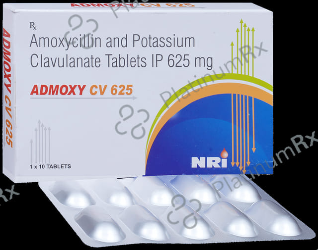 Admoxy CV 625mg Tablet 10s