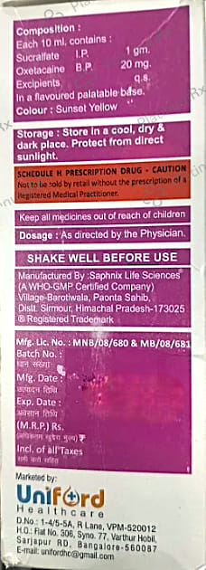 Sucragest O Sugar Free Suspension 200ml