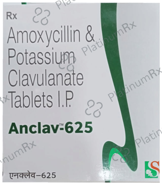 Anclav 625 Tablet 10 Tablet Sudha Lifesciences Pvt