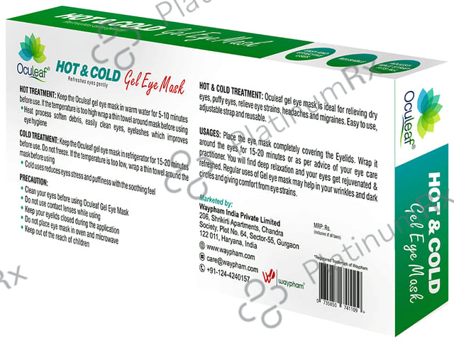 Oculeaf Hot & Cold Gel Eye Mask