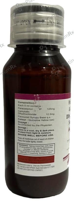 Anafyle12.5/125mg Syrup 60ml
