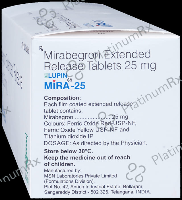 Lupin Mira 25 Tablet ER 10s
