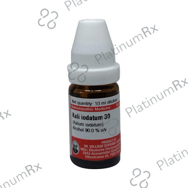 Dr Willmar Schwabe Germany Kali Iodatum Dilution 30