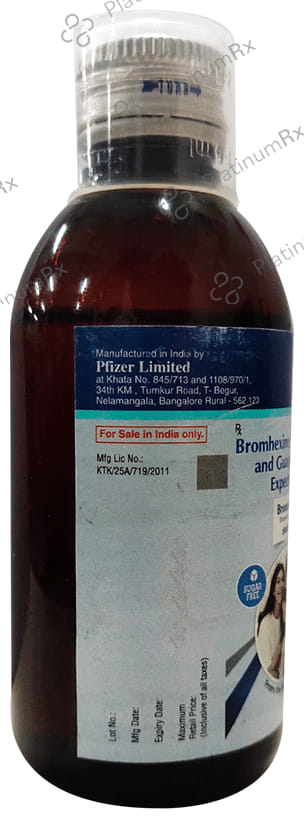 Broncorex 4/50/1.25mg Expectorant 100ml